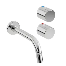 Element wall mounted bidet mixer tap by roca